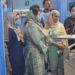 Health Minister visits local hospital to check on ailing former MLA Dr. Ghulam Nabi Bhat
