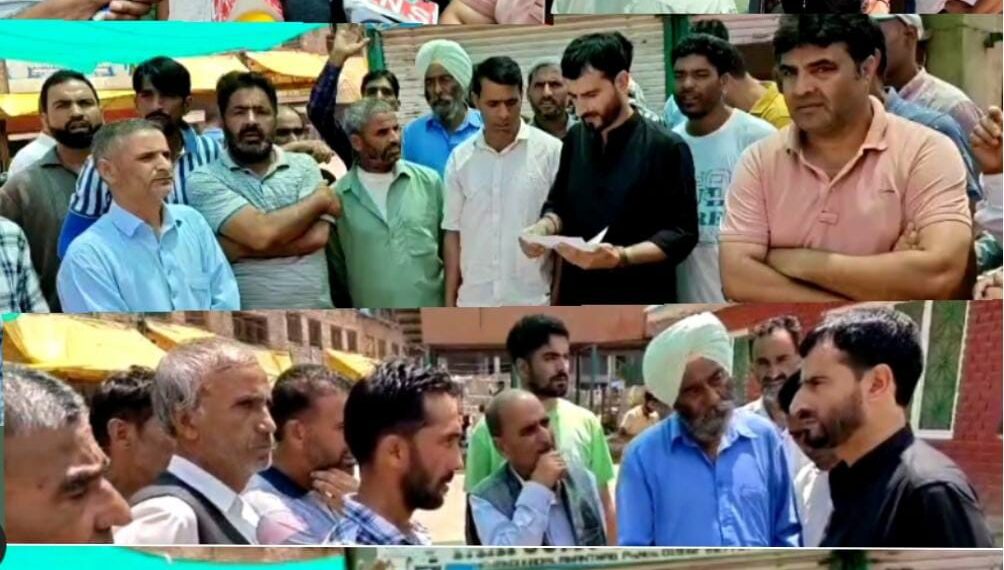 Anantnag: Imran Shah calls for rehabilitation of Taxi Stand 