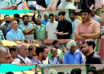 Anantnag: Imran Shah calls for rehabilitation of Taxi Stand 