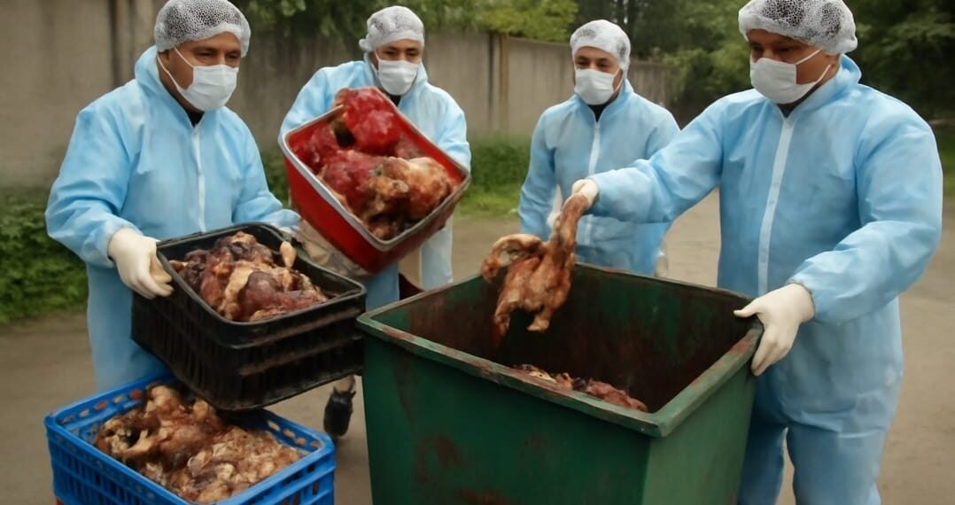 Over 150 Kgs of Rotten Meat Seized in Ganderbal and Kangan During Food Safety Drive