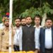 Director Information hoists Tri-Color at DIPR Complex Srinagar