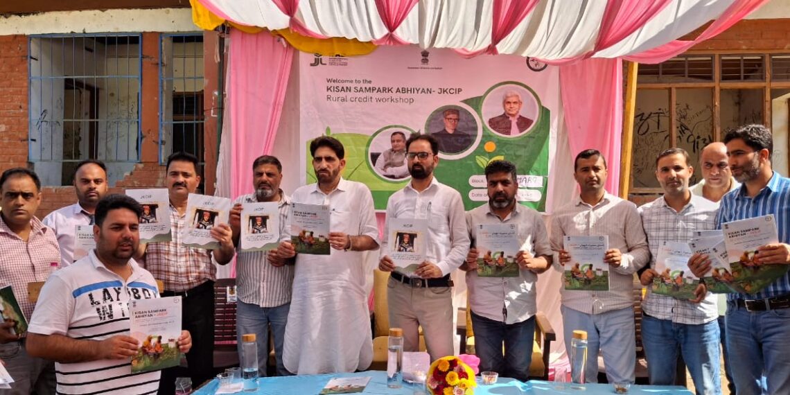 KVK Pulwama Reaching Every Household with Kisan Sampark Abhiyaan-Rural Credit Workshop under JKCIP