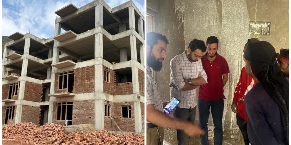 Labour Department Pulwama Conducts Inspection-cum-Awareness Programme at AIIMS Site Awantipora and Transit Camp Lethpora