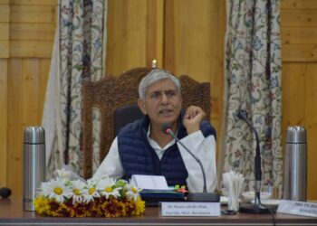Nizamuddin Bhat Calls for Urgent Relief Measures Amid Flood Crisis in J&K