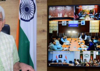 LG Chairs High Level Meeting to Review Rescue & Relief Operations, Restoration of essential services and Preparedness to Deal with Flood Situation