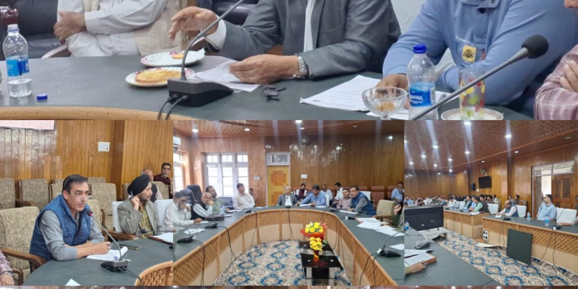 MLA Tarigami reviews achievements & plans of Horticulture deptt Kulgam
