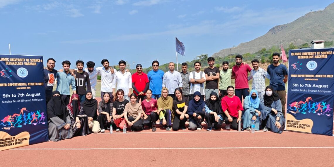 IUST Hosts Inter-departmental Athletic Meet 2025