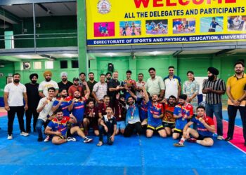 PG. Deptt. JU Cinches Inter-Collegiate Kabaddi (Men) Tournament 2025–26 Title