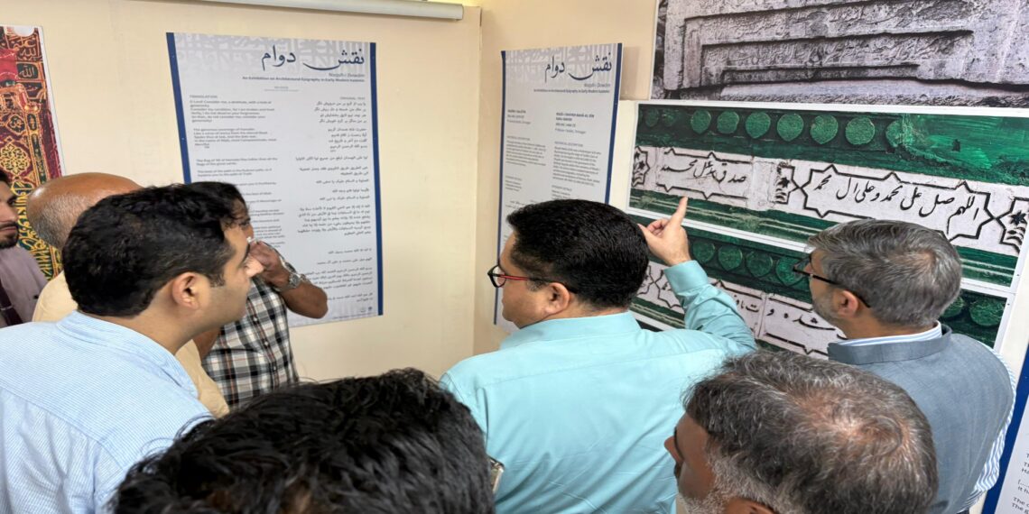 IUST inaugurates “Naqsh-i-Dawam” Exhibition on Kashmir’s Architectural Epigraphy