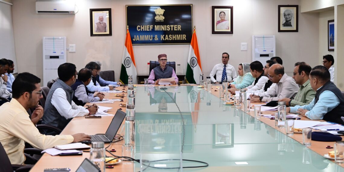 CM Omar Abdullah chairs high-level meeting to review post-flood relief & restoration measures across J&K