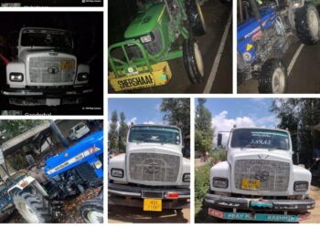 Seven Vehicles Seized in Ganderbal for Illegal Mining and Mineral Transportation: Police