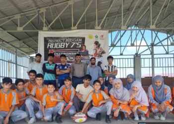 District Budgam Rugby 7’s Championship 2025 Ignites Passion for Rugby at Syed Aga Mehdi Stadium
