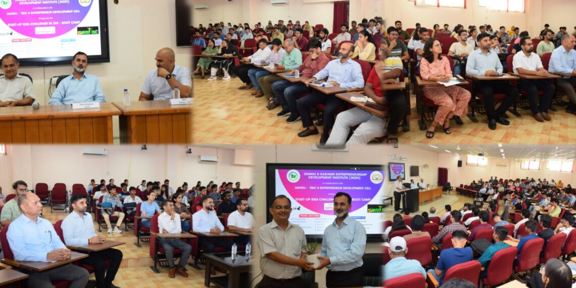 JKEDI Conducts Startup Bootcamp under Idea Challenge at SMVDU