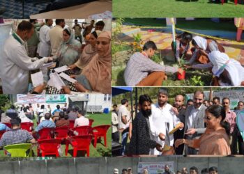 Sewa Parv Celebrations Continue Across Pulwama on Day 4 with Plantation Drives, Awareness Camps, and Welfare Activities