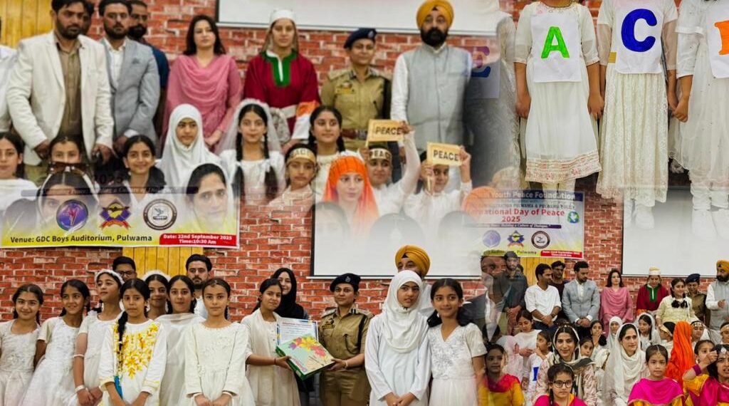 International Day of Peace celebrated in Pulwama to Promote Peace, Harmony and Brotherhood