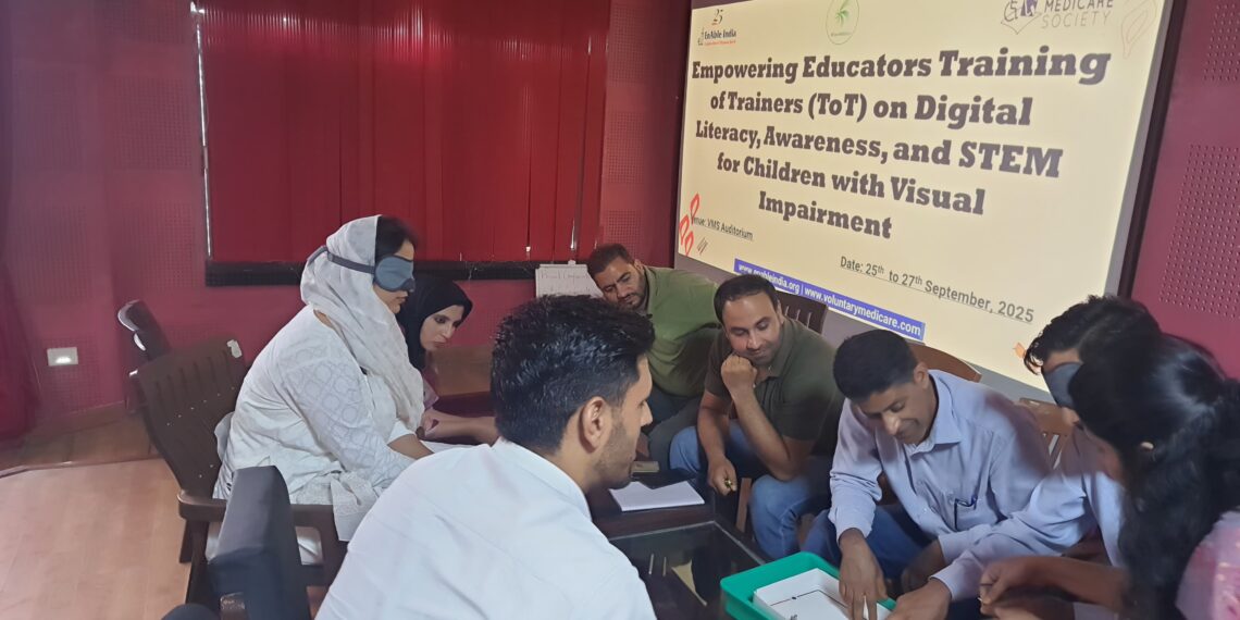 Voluntary Medicare Society (VMS) launches 3-Day Training of Trainers (ToT) on Digital Literacy, Awareness, and STEM for Special Educators
