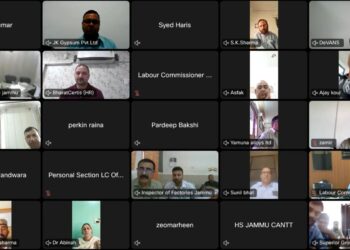 Labour Commissioner J&K hosts online Webinar on Swasth Nari, Sashakt Parivar Abhiyan under Sewa Parv 2025