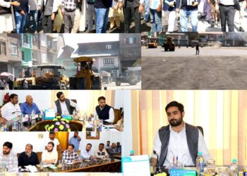 DC Srinagar visits Parimpora Fruit Mandi, holds interaction with members of Mandi