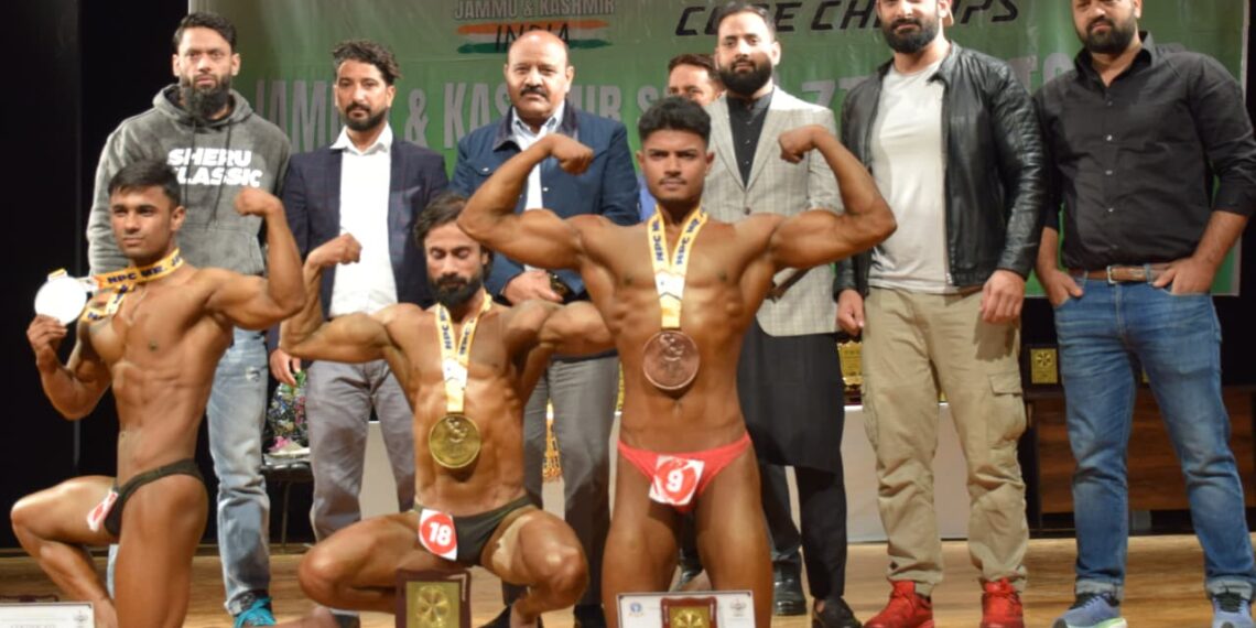 Dy. CM attends NPC body building and physique competition, distributes medals, trophies among winners