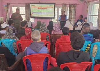 Voluntary Medicare Society (VMS) under #SeeAMillion Organised ‘Reading Without Seeing’ Workshop in Shopian, J&K