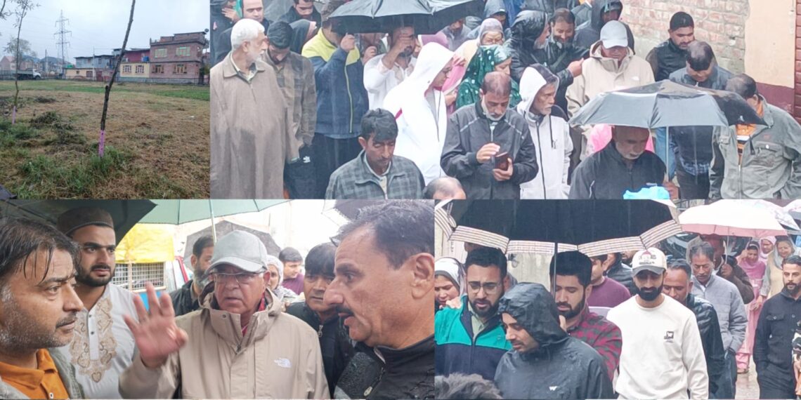 Tariq Hameed Karra Tours Central Shalteng, Directs Officials to Address Developmental Issues and Flood Risks