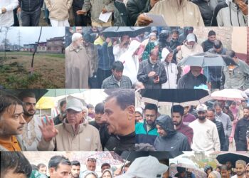 Tariq Hameed Karra Tours Central Shalteng, Directs Officials to Address Developmental Issues and Flood Risks