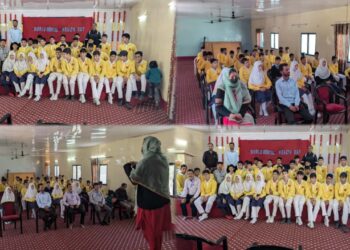 TLSC Tangdhar Organizes Awareness and Action Programme on World Mental Health Day at Army Goodwill School, Teetwal Karnah