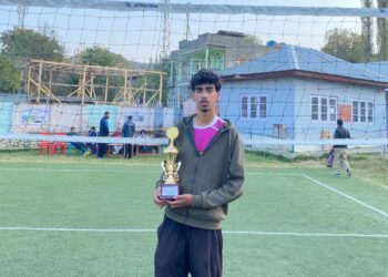 13-Year-Old Rayan Aijaz Bhat Selected for U-14 Volleyball Nationals