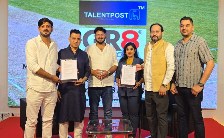 GR8 Sports and Talentpost Sign Strategic MoU to Transform J&K into a Global Talent Incubation Hub for Sports and Innovation