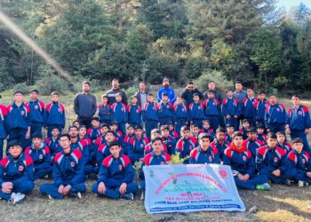 Department of YS&S Kishtwar leads another successful day of the District Trekking Expedition