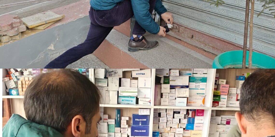 Drug Controller Shopian Seals Medical Shop
