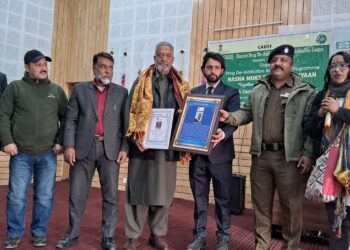 Dorai Foundation Honours Social Activist Farooq Trali for Exemplary Social Work