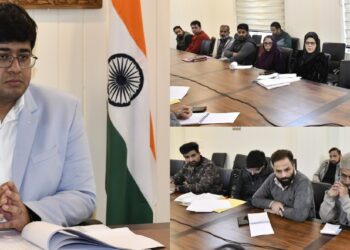 DC Ganderbal chairs District Steering Committee meeting for Green India Mission