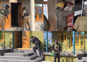 Police Launch Massive Crackdown in Ganderbal on J&K Nationals Operating from Pakistan