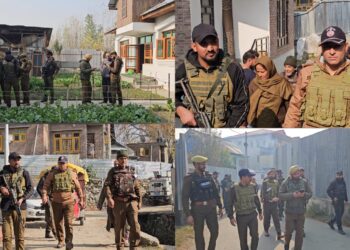 Ganderbal Police conduct searches at 30 locations to dismantle terror network