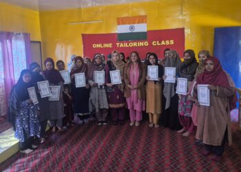 Indian Army’s Shakti Vijay Brigade Empowers Tithwal Women with Tailoring Course Graduation Ceremony