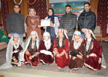 Educational Zone Awantipora Shines at UT Level Role Play & Folk Dance Competition