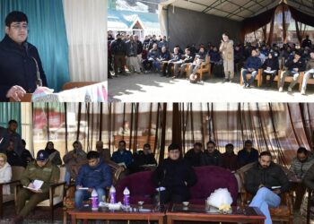 DC Ganderbal holds Public Outreach programme at Sonamarg