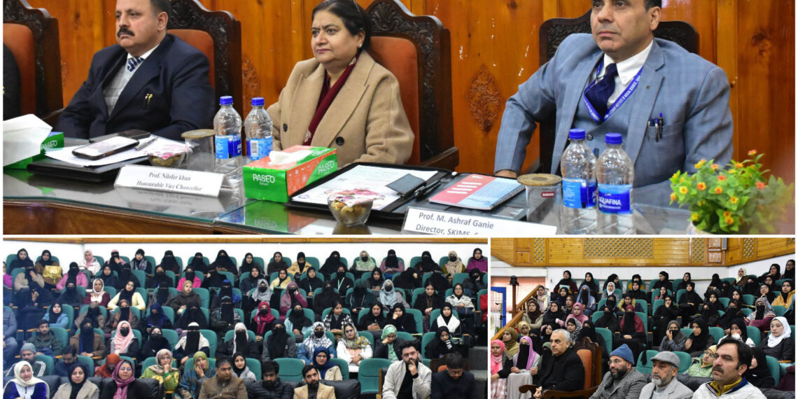 KU-SKIMS organises PCOS awareness, free consultation camp at Main Campus