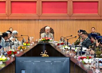 Lieutenant Governor chairs a high-level meeting to review the security situation in Jammu Division