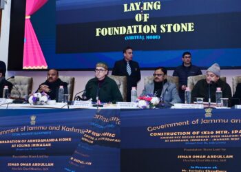 CM Omar Abdullah e-inaugurates, lays foundation stones of ₹37.92 crore projects in Srinagar