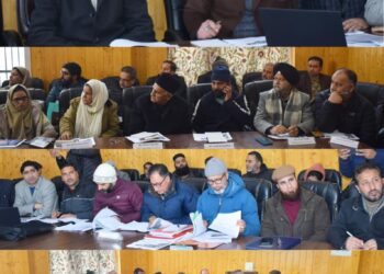 DDC Chairperson Chairs General Council meeting at Awantipora