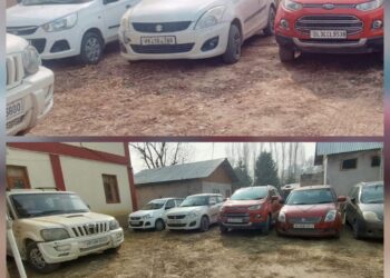 Awantipora Police Take Action Against Vehicles Not Transferred After Sale