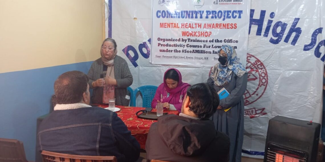 VMS Low Vision Trainees Lead Mental Health Awareness Workshop at Paramount High School