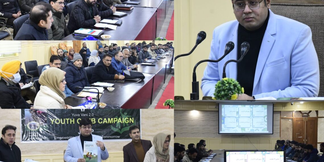 Sensitization workshop ‘Yuva Vani 2.0’ under JKCIP held at Ganderbal