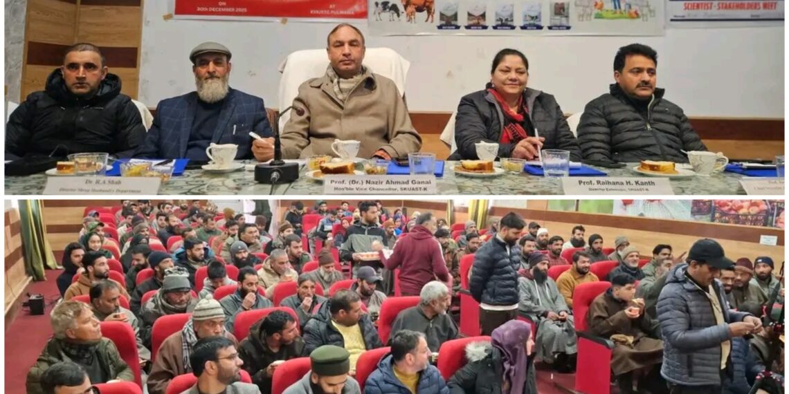 KVK Pulwama Organizes Scientists-Sheep Breeders Meet