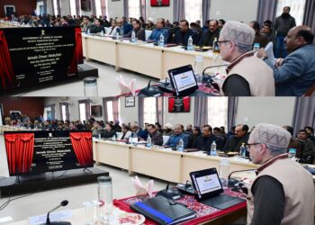 CM Omar Abdullah reviews development scenario in Samba, stresses time-bound completion of projects