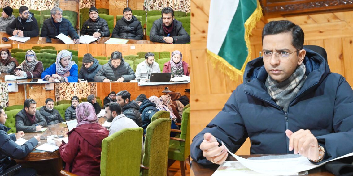 DC Shopian reviews NRLM performance in district
