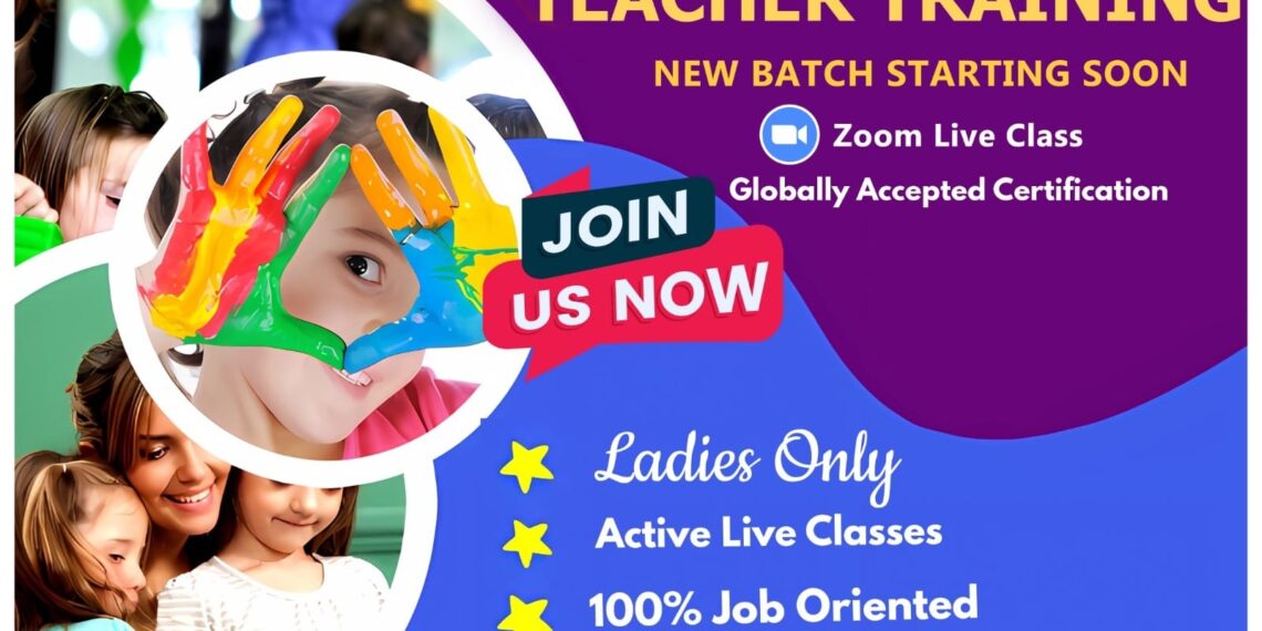 Admissions open for Montessori Teacher Training Program in NCDC