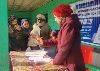 RMLF Leads Free Health Check-up and Awareness Camp at Kokernag